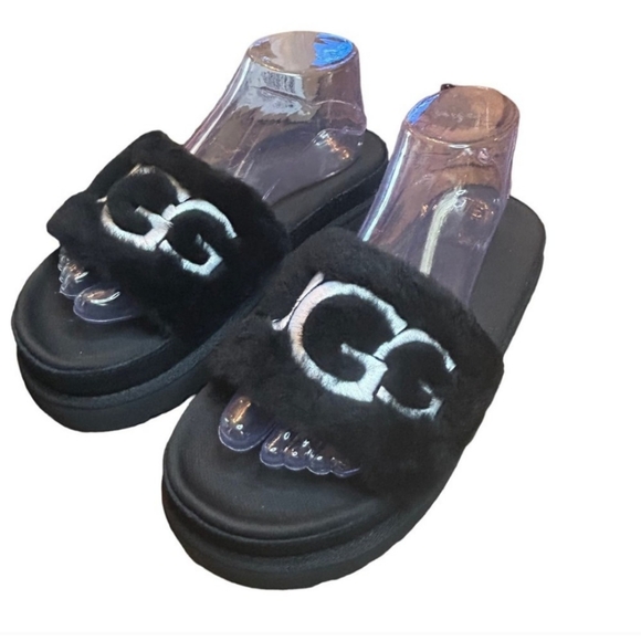 Ugg Laton Fur slides - Picture 4 of 7